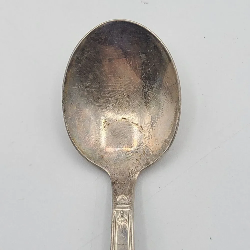 1847 Rogers Bros International Silver FIRST LOVE PATTERN BABY SPOON